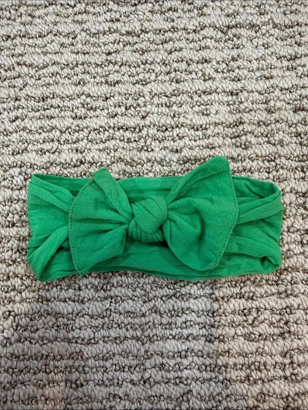 Girls Stretch Knot Headband Set — Coral, Green, Purple, Cream, Peach & Teal